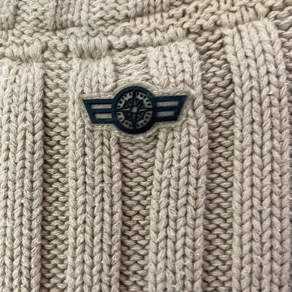 Sky Hawk ribbed boys big kids sweater size L (24-16) tan - Picture 5 of 12